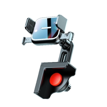 Auto telefonihoidik keskekraani jaoks – universaalne, Snap-on paigaldus, ühe kliki lukustus, horisontaalne ja vertikaalne asend, kohandamine saadaval