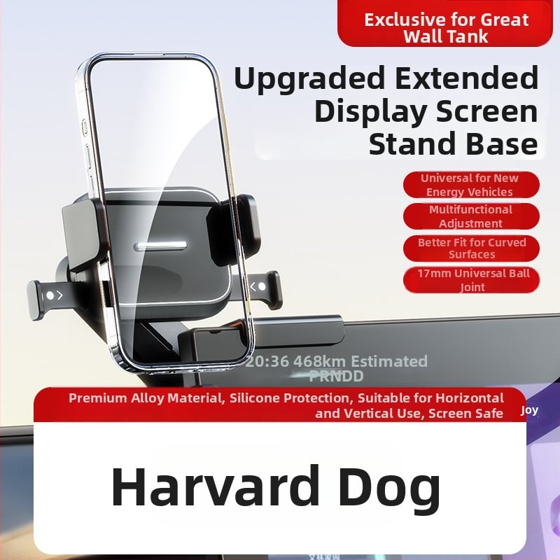 Auto telefonihoidik keskekraani jaoks – universaalne, Snap-on paigaldus, ühe kliki lukustus, horisontaalne ja vertikaalne asend, kohandamine saadaval