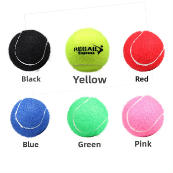 Exp12 treniņa tenisa bumbiņas, iepakotas somā — sintētiskā šķiedra, zīmols Leijiaer/Regal, izcelsme Zhejiang