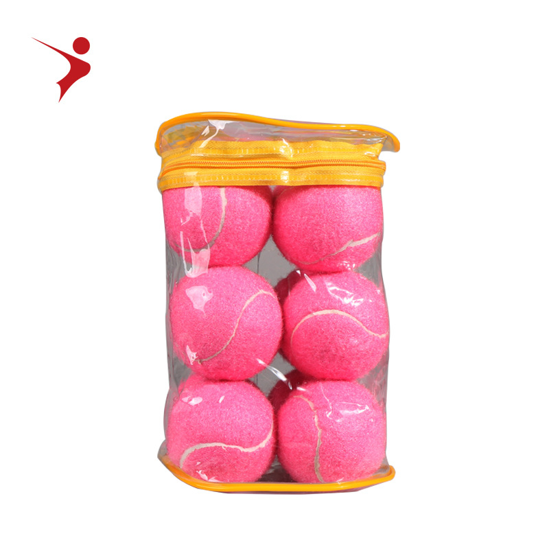 Exp12 treniņa tenisa bumbiņas, iepakotas somā — sintētiskā šķiedra, zīmols Leijiaer/Regal, izcelsme Zhejiang