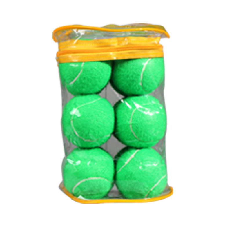 Exp12 treniņa tenisa bumbiņas, iepakotas somā — sintētiskā šķiedra, zīmols Leijiaer/Regal, izcelsme Zhejiang