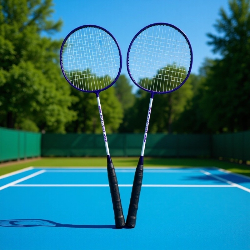 Raketa za badminton za početnike, lagana konstrukcija od željeznog legura, podijeljeni dizajn, težina 90–94 g, drška G5, najlon strune