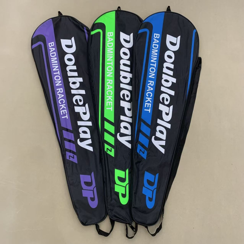 Raketa za badminton za početnike, lagana konstrukcija od željeznog legura, podijeljeni dizajn, težina 90–94 g, drška G5, najlon strune