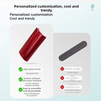 Pickleball raketės svorio dekoratyvinė sagtis – TPU medžiaga, pritaikomas priedas fitneso įrangai, su anti-kolizijos svarmeniu