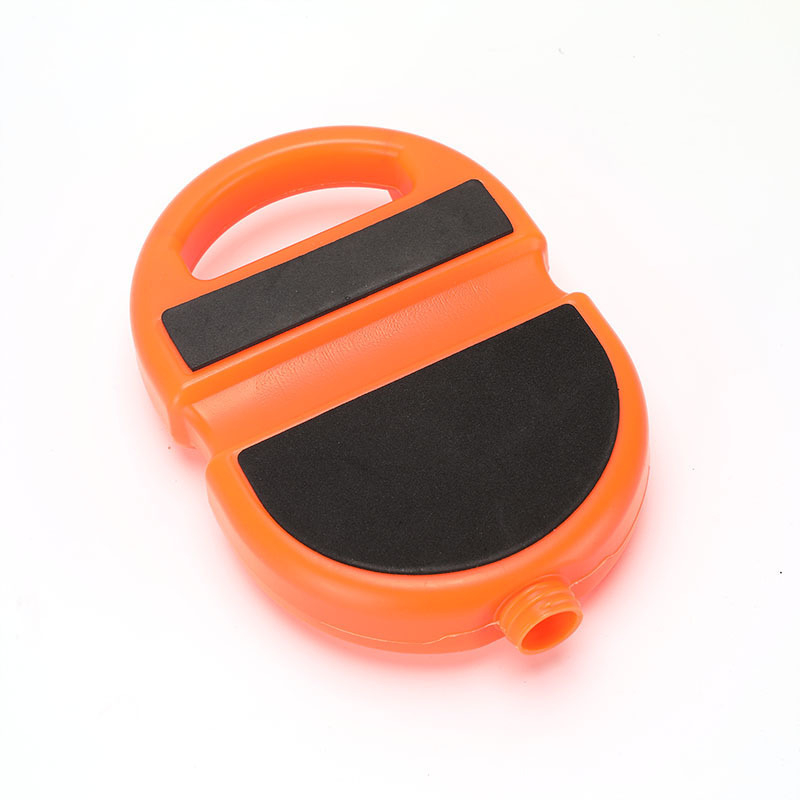 Plastikinis teniso treniruoklis su virve, skirtas vienam žaidėjui, automatinis atsispyrimas, aukštas elastingumas, fiksuotas pagrindas