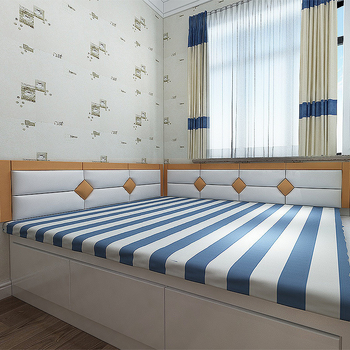 Mekana zidna naslona od umjetne kože – moderni minimalistički dizajn za dnevni boravak, spavaću sobu, radnu sobu