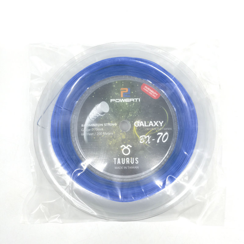 POWERTI badmintona raketes troses, daudzfilamenta neilons, piemēroti badmintonam un tenissam