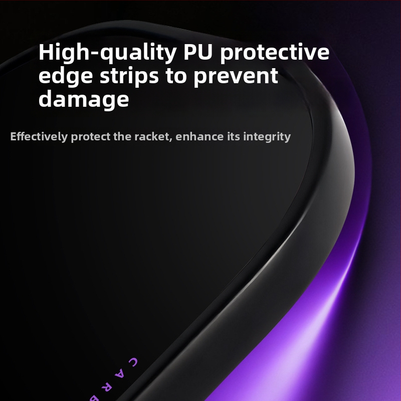 Rachetă de pickleball din fibră de carbon, Lidakang, 210 g ±5 g, T700, finisaj mat