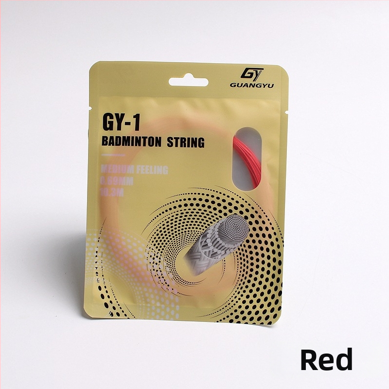 Guangyu badminton raketes aukla — augstas izturības neilona diegs, piemērots badmintonam un galda tenisam