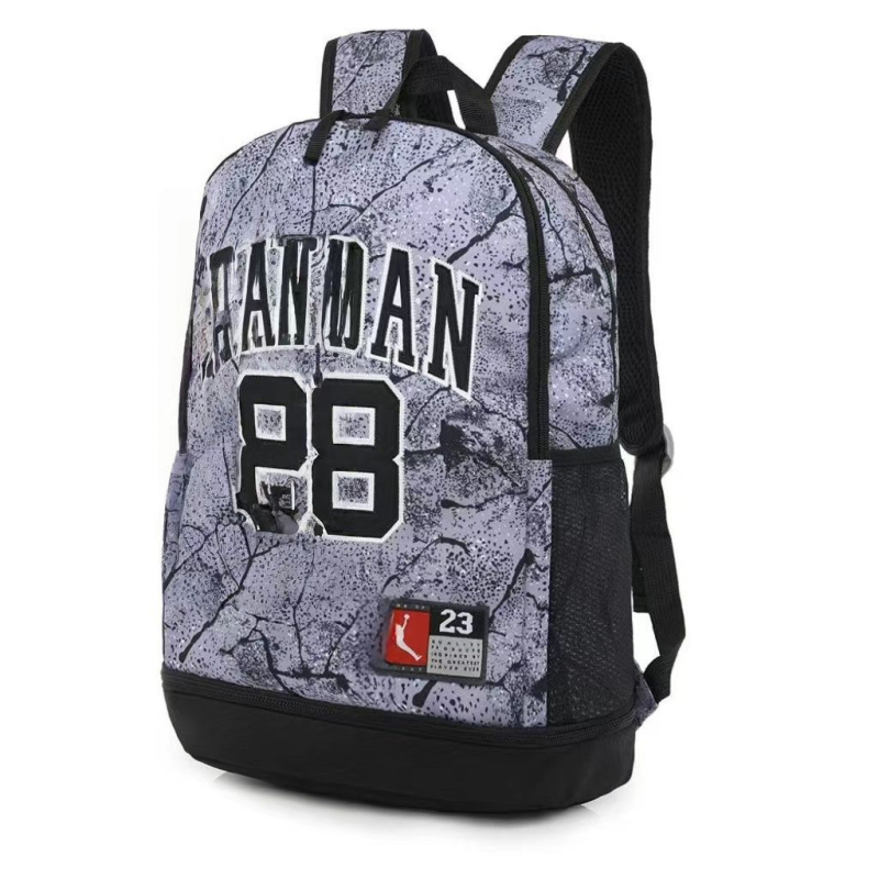 Unisex mokyklinė kuprinė iš Oxford audinio, 20–35 L talpa, kvėpuojanti, išlenktos pečių juostos, nailoninis pamušalas