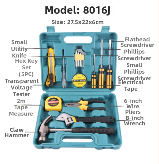 Plastmasas instrumentu kaste mājas lietošanai — daudzfunkcionāla hardvāra komplekts; Zīmols: Home climbing; Tips: plastmasas instrumentu kaste; Galvenie pielietojumi: mājas instrumentu kaste, daudzfunkcionāla instrumentu kaste, hardvera kaste