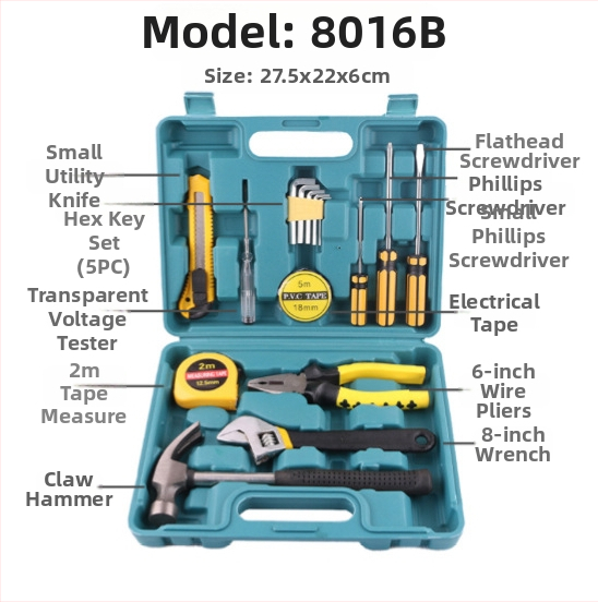 Plastmasas instrumentu kaste mājas lietošanai — daudzfunkcionāla hardvāra komplekts; Zīmols: Home climbing; Tips: plastmasas instrumentu kaste; Galvenie pielietojumi: mājas instrumentu kaste, daudzfunkcionāla instrumentu kaste, hardvera kaste