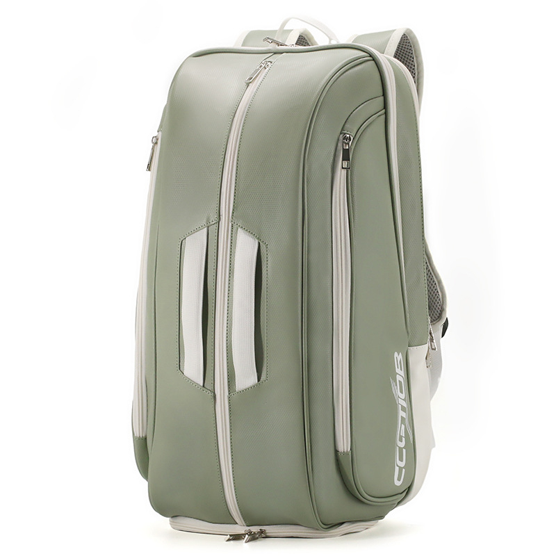 Badmintona/tenisa soma ar ūdensizturīgu kompozītmateriālu pieaugušajiem, daudzfunkcionāla raketes mugursoma