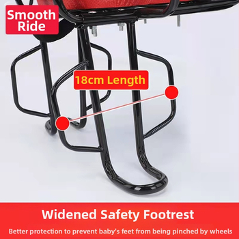 Tagumine laste iste velosõiduks, metallist raam, Smooth Travel bränd, sobib lastele
