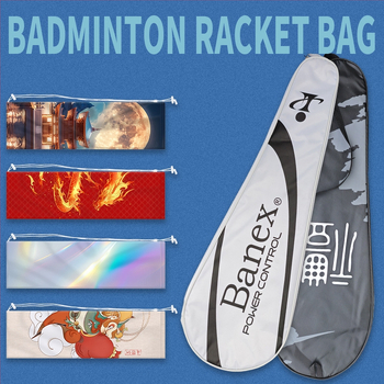 Badmintona nūju soma ar ūdensnecaurlaidīgu Oxford audumu, trīsslāņu stiprināta uzglabāšana, vienu plecu siksnas dizains, pielāgots logotips, zīmols Brother