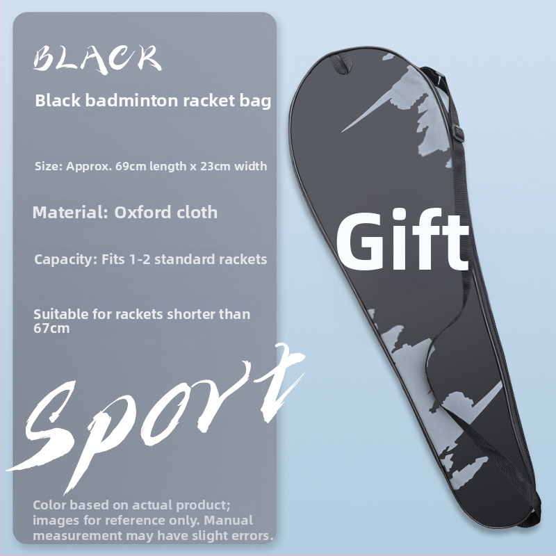 Badmintona nūju soma ar ūdensnecaurlaidīgu Oxford audumu, trīsslāņu stiprināta uzglabāšana, vienu plecu siksnas dizains, pielāgots logotips, zīmols Brother