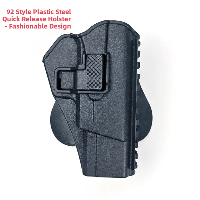 Τακτική θήκη Glock ζώνης, γρήγορη πρόσβαση, ατσάλινο/πλαστικό περίβλημα για εκπαίδευση σε εξωτερικούς χώρους (Υλικό: ατσάλι/πλαστικό; Φύλο: ουδέτερο; Χρήση: εξωτερικά αθλήματα; Λειτουργίες: επέκταση, μείωση φόρτου)