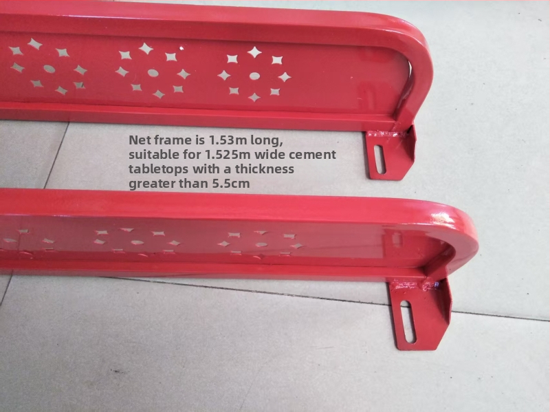 Väliskasutuseks lauatennise võrguhoidja (Pallide hoidja, Metallraam, Tootekood F9577m988t8s97)