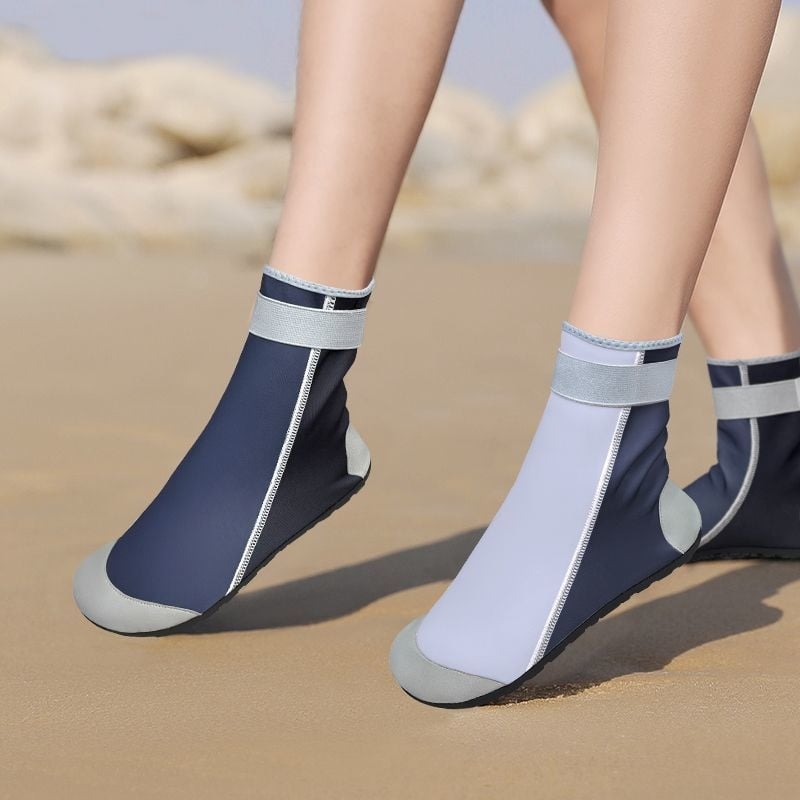 Vīriešu niršanas zeķes ar kamuflāžas rakstu, elastīgs audums, silti, pretnoslīdējošas