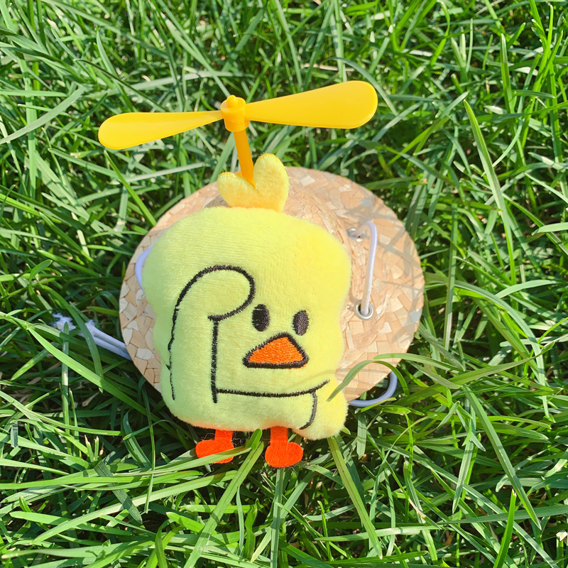 Rotacinė augintinio skrybėlė iš žolės su bambuko drugio motyvu, skirta šunims ir katėms - medžiaga: šilko gėlė, rudens sezonas, universalus naudojimas, raštas 69850