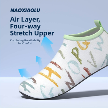 PVC niršanas zeķu kurpes no Niu xiaolu — pretislīdējošas, griezumu izturīgas, mīksta zole