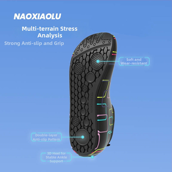 PVC niršanas zeķu kurpes no Niu xiaolu — pretislīdējošas, griezumu izturīgas, mīksta zole