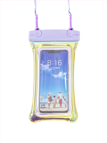 TPU ūdensizturīgs telefona maciņš ar skārienjutīgu ekrānu, plūstošu gaisa spilvenu un logotipa pielāgošanu