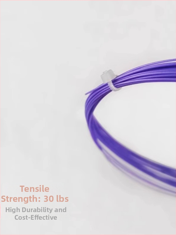 Reketi stringid badmintonile - kohandatud, vastupidavad nailonikiud, kõrge pinge, universaalsed badmintonile ja tenisile