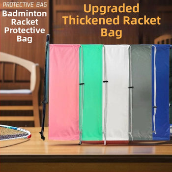 Velur torba za pohranu reketa за badminton/tenis, zaštitni kufer, kapacitet 3 reketa, prijenosna