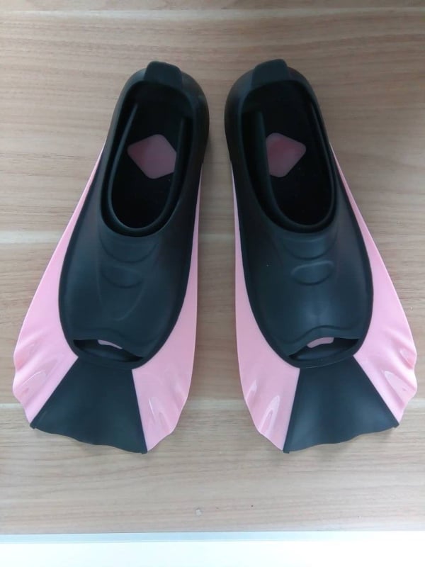 Silikonske kratke peraje za šnorkanje, za odrasle i djecu, bez prilagodbi