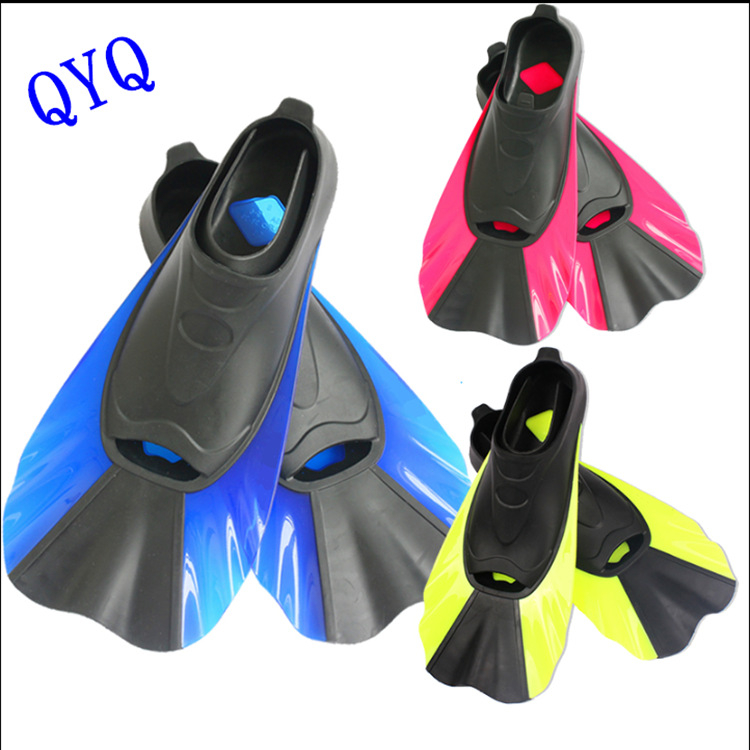 Silikonske kratke peraje za šnorkanje, za odrasle i djecu, bez prilagodbi