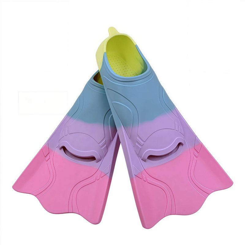 Silikonske kratke plivačke peraje, unisex trening – slobodni stil i snorkeling