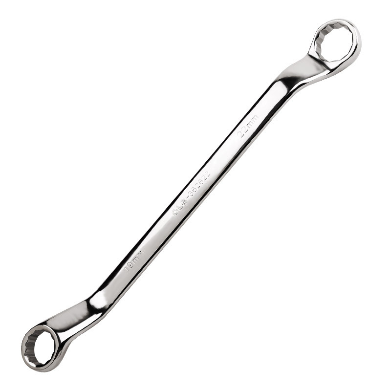 Διπλού σκοπού Plum wrench, χάλυβας 45#, λαμπερή επίστρωση χρωμίου, βάρος 200 g, μετρικό πρότυπο