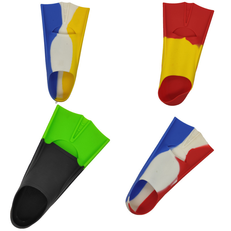 Silikonski potapljački peraji za odrasle s prilagodljivim remenima, u stilu sirene za snorkeling i plivanje