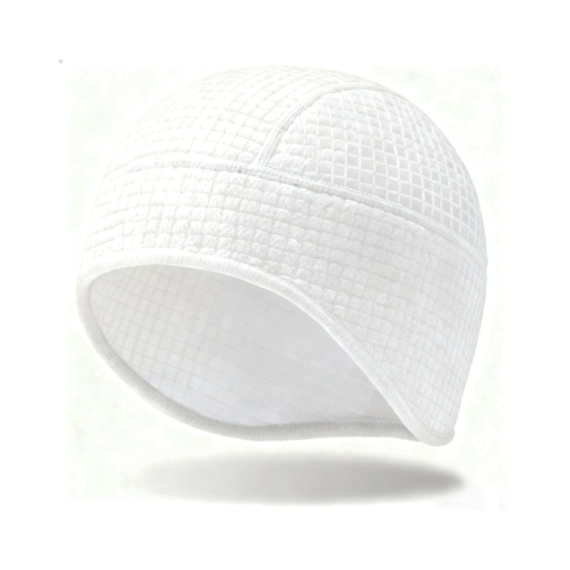 Unisex καπέλο από πολυεστέρα με επένδυση φλίς, αντιανεμικό για υπαίθρια ποδηλασία και τρέξιμο, με πλέγμα στο μοτίβο