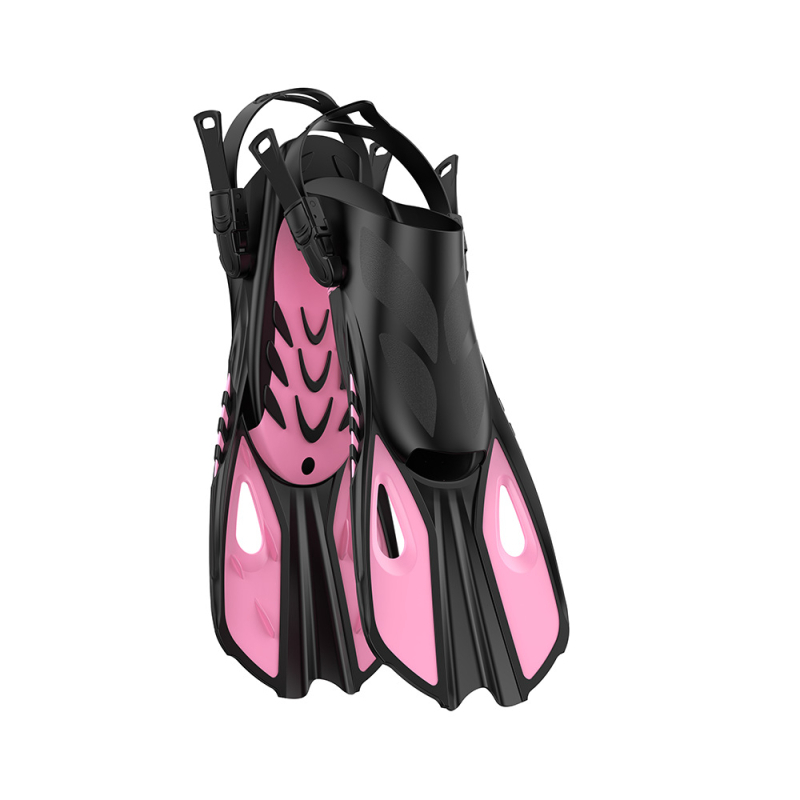 Podesive potaparske peraje za odrasle – za ronjenje i snorkeling, materijal TPR+PP, prilagodljivo, podržava privatne marke