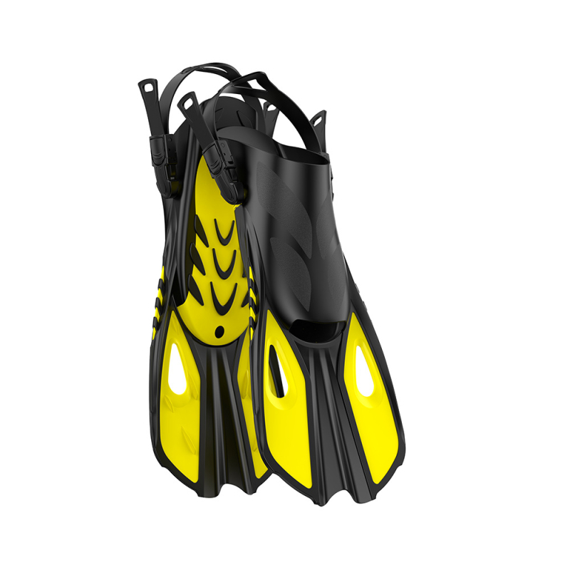 Podesive potaparske peraje za odrasle – za ronjenje i snorkeling, materijal TPR+PP, prilagodljivo, podržava privatne marke