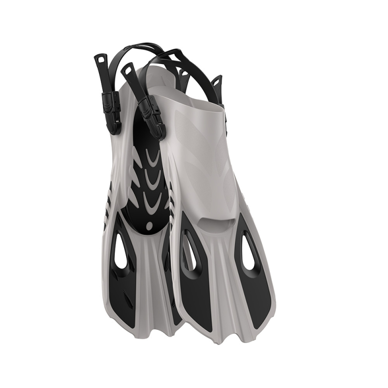 Podesive potaparske peraje za odrasle – za ronjenje i snorkeling, materijal TPR+PP, prilagodljivo, podržava privatne marke