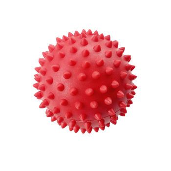 Μπάλα μασάζ με αγκάθια από μαλακό PVC για πίεση σημείων, ανακούφιση πελικής περιτονίας, γιόγκα και άσκηση