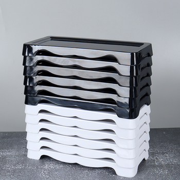 Baobang melamiinist veiselihaplaat hot pot jaoks, ruudukujuline, glasuuritud pind, logotüübi trükkimise võimalus