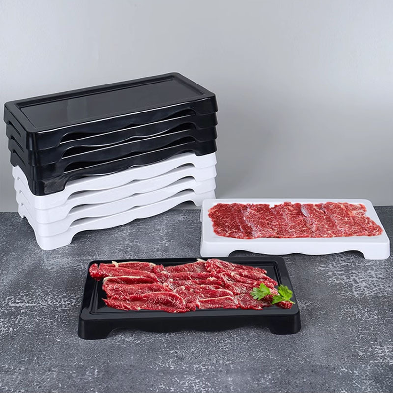 Baobang melamiinist veiselihaplaat hot pot jaoks, ruudukujuline, glasuuritud pind, logotüübi trükkimise võimalus