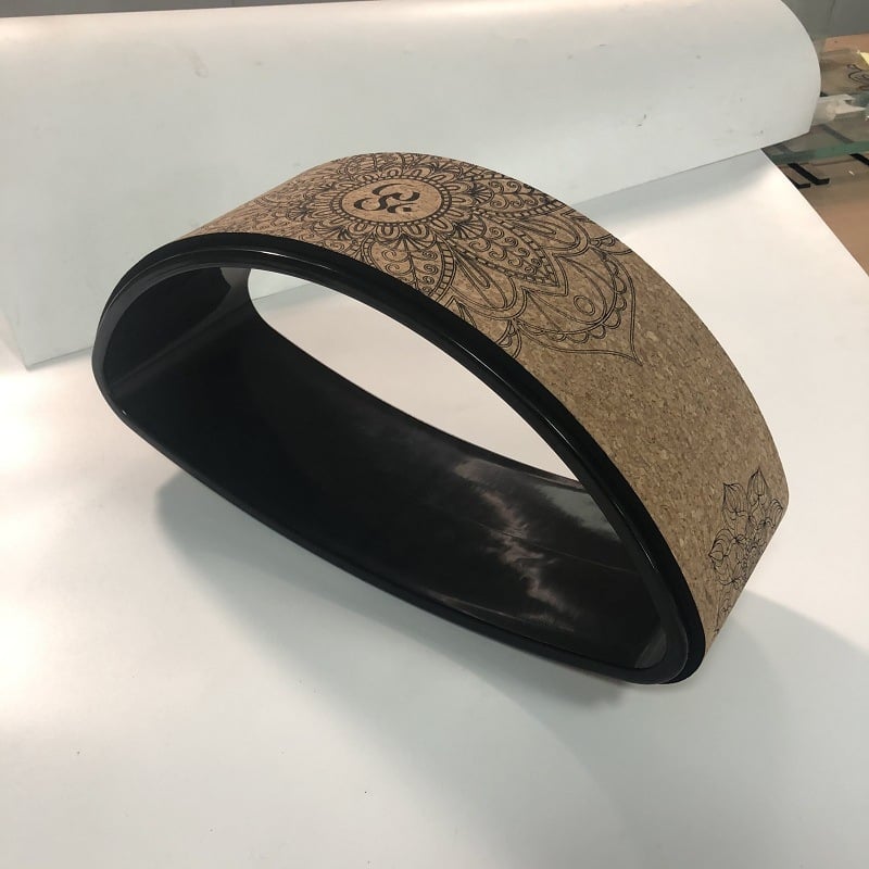 Τροχός Γιόγκα από Κόρκο για Ανάκλιση Πλάτης – Για Εγκύους και Γονείς-Παιδιά, Υλικό Κόρκο, Μάρκα QT, Αξεσουάρ Γιόγκα