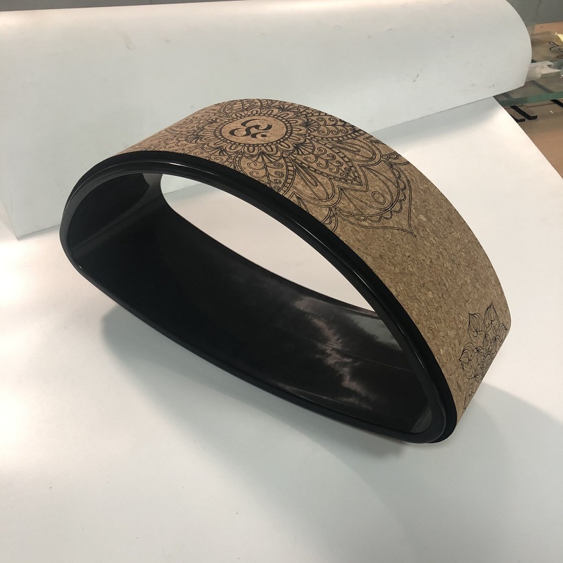 Τροχός Γιόγκα από Κόρκο για Ανάκλιση Πλάτης – Για Εγκύους και Γονείς-Παιδιά, Υλικό Κόρκο, Μάρκα QT, Αξεσουάρ Γιόγκα