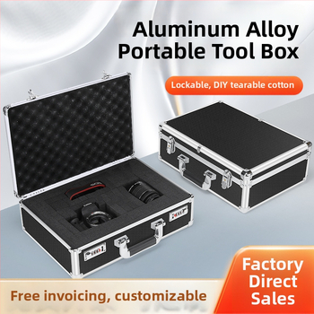 Metāla instrumentu kaste, Philharmonic alumīnija sakausējuma konstrukcija, daudzfunkcionāla instrumentu un aprīkojuma uzglabāšana, pārnēsājama kaste