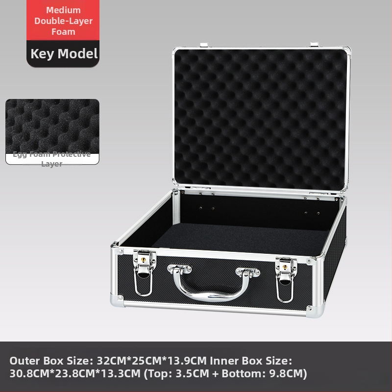 Metāla instrumentu kaste, Philharmonic alumīnija sakausējuma konstrukcija, daudzfunkcionāla instrumentu un aprīkojuma uzglabāšana, pārnēsājama kaste