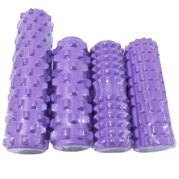 Coloană de yoga cu tijă din spumă goală și role de masaj pentru masajul spatelui și picioarelor, instrument de fitness pentru arderea grăsimilor (Aplicabil: echipamente de fitness, masaj pentru sănătate, fitness și frumusețe, dans)