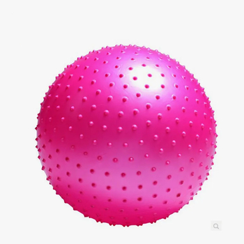 Μπάλα γιόγκα με σημεία μασάζ, αντιολισθητική, ανθεκτική σε έκρηξη, φουσκωτή από PVC για φυσική κατάσταση και μασάζ υγείας