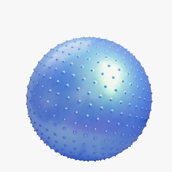 Μπάλα γιόγκα με σημεία μασάζ, αντιολισθητική, ανθεκτική σε έκρηξη, φουσκωτή από PVC για φυσική κατάσταση και μασάζ υγείας