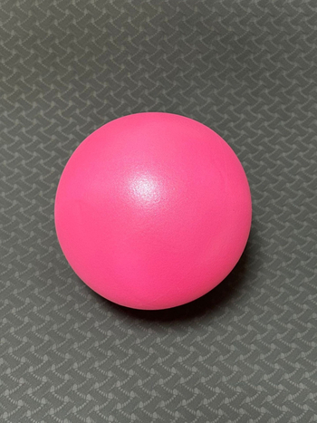 Μπάλα πιλάτες Bluesong, ματ επιφάνειας, φουσκωτή PVC γιόγκα μπάλα για γυμναστική, μασάζ και ομορφιά; βάρος 75–80 g