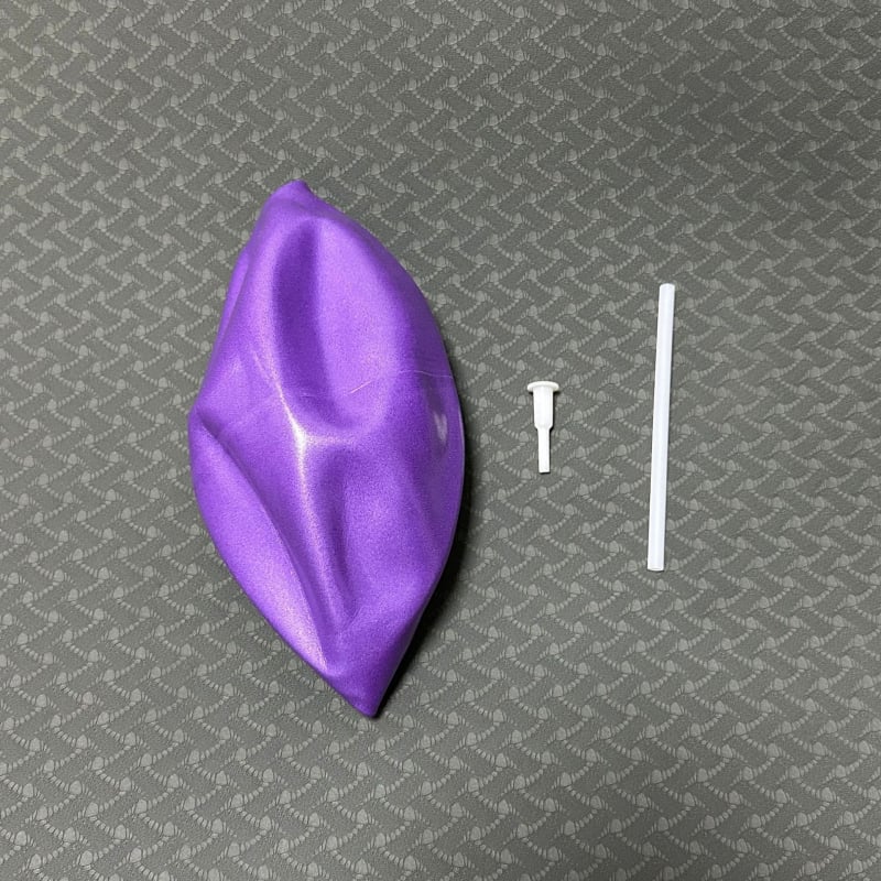 Μπάλα πιλάτες Bluesong, ματ επιφάνειας, φουσκωτή PVC γιόγκα μπάλα για γυμναστική, μασάζ και ομορφιά; βάρος 75–80 g